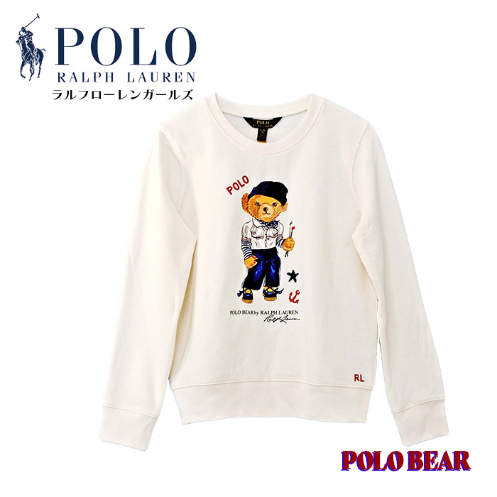 POLO ラルフローレンポロベア トレーナー トレ-ナ-、パ-カ- ガールズ