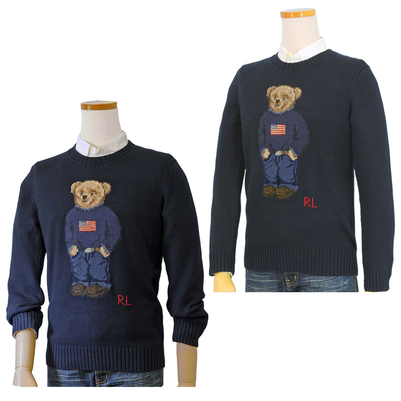 �����t���[���� POLO�x�A�[ �R�b�g���Z�[�^�[ �l�C�r�[