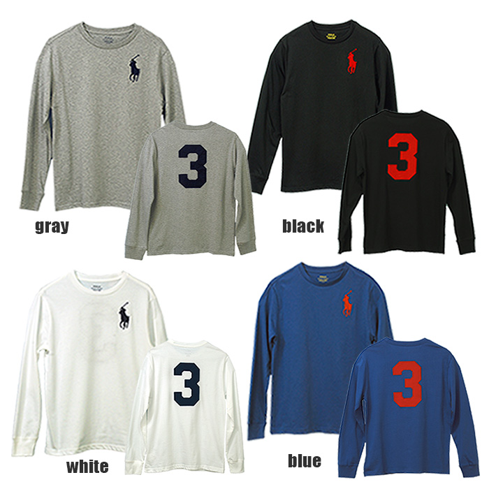 POLO ラルフローレンビッグポニー 長袖T シャツ 売り切れ商品 Ralph Lauren ラルフローレン ボーイズ ポロ、Ｔシャツの店チープトック