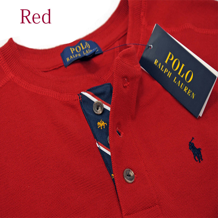 POLO ラルフローレンヘンリーネック半袖Tシャツ 半袖 Tシャツ ボーイズ 