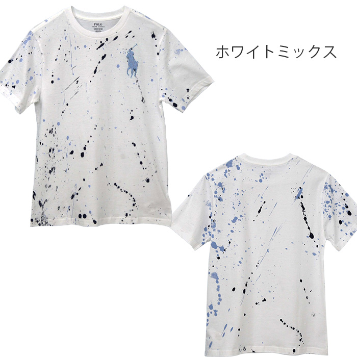 ペイントスプラッター コットン Tシャツ ペイントスプラッター コットン Tシャツ