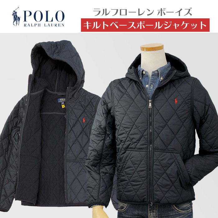 POLO ラルフローレン中綿キルトジャケット送料無料 ジャケット、コ-ト