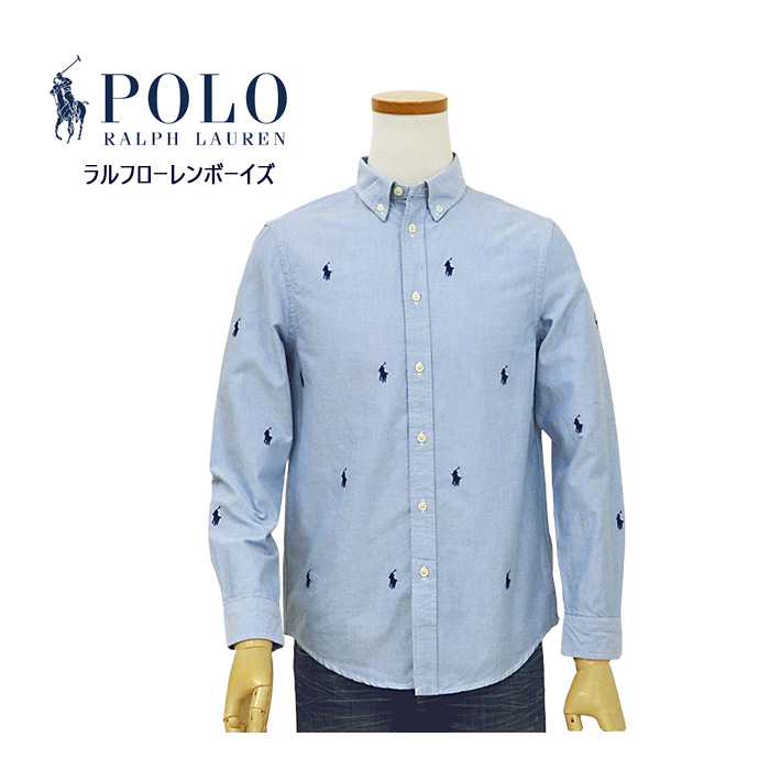 POLO ラルフローレンポニー オックスフォード シャツ送料無料 長袖