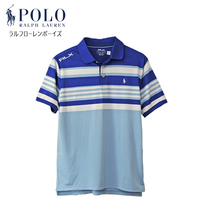 POLO ラルフローレンボーダー鹿の子 半袖ポロシャツ送料無料 半袖 ポロ