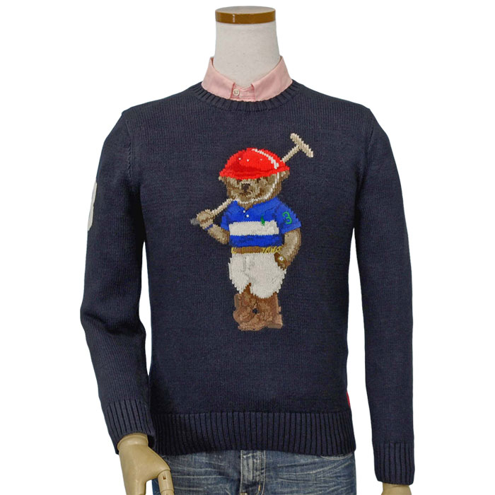 �����t���[���� �{�[�C�Y �|���x�A �Z�[�^�[ �l�C�r�[ 323a95620 ���ʒ��p�C���[�W