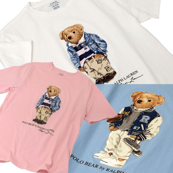 【専用】ポロベア ポロベイビー くま Tシャツ 長袖 90 ピンク