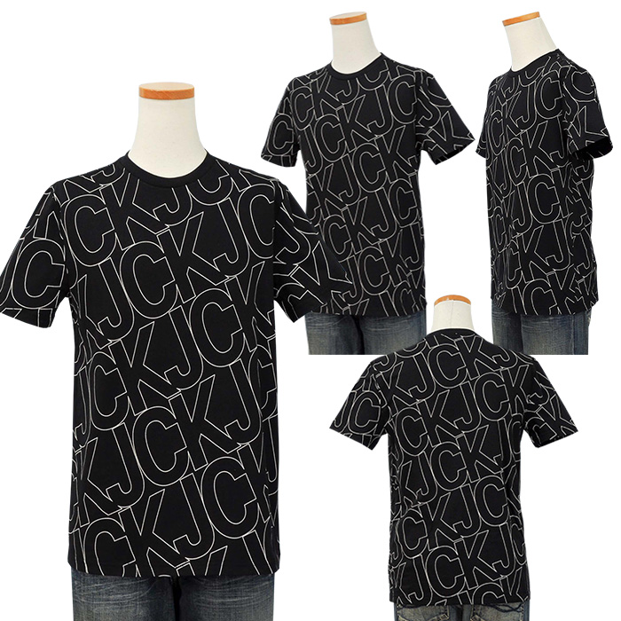 カルバンクライン
 CKロゴ半袖Tシャツ ブラック