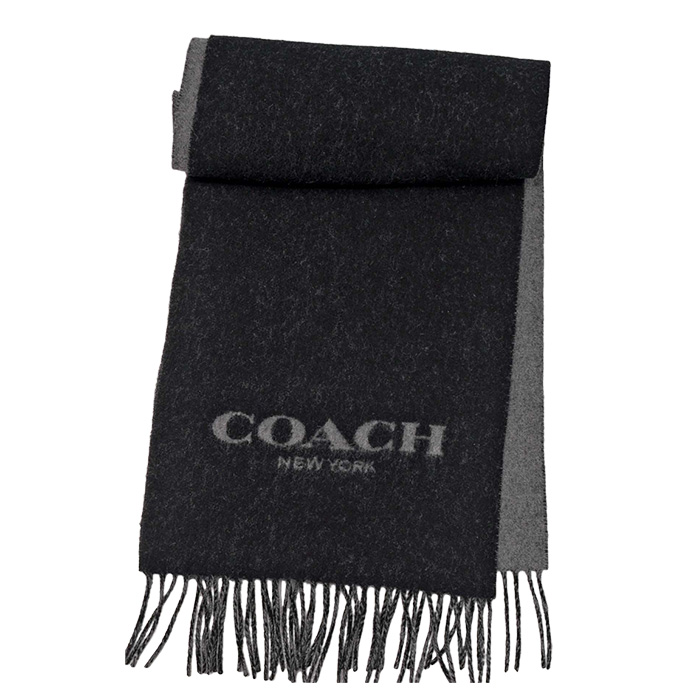 COACH カシミア100%マフラーエクスプローレッドレプッス(オンライン限定)