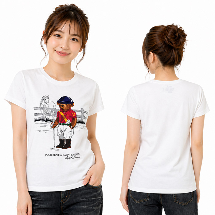 �����t���[���� �|���x�A T�V���c����  �w�ʃV���G�b�g�Ɛ������̂���z���C�g�J���[ 313a96120