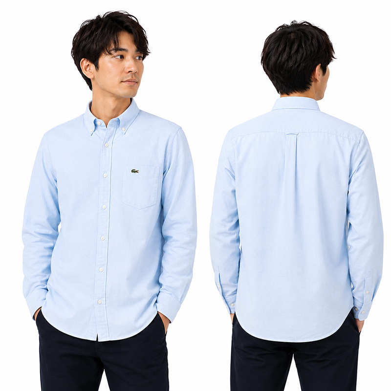 Lacoste ���R�X�e ���� �I�b�N�X�t�H�[�h�V���c �z���C�g �u���[