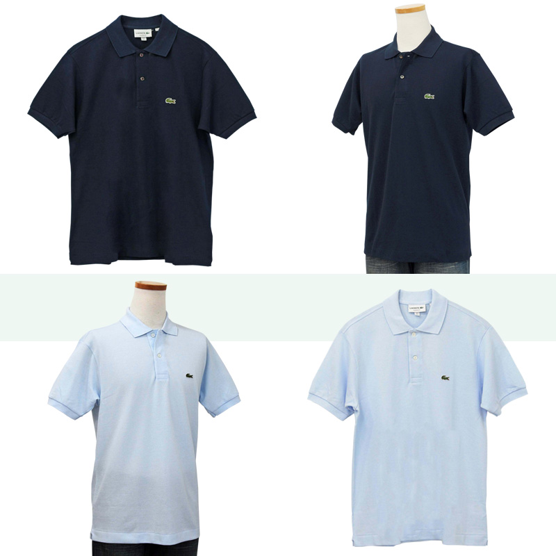 ラコステ L.12.12 半袖ポロシャツ(ワンポイント・無地) LACOSTE ラコステ 半袖 ポロシャツ ライトブルー 6 XL 2XL