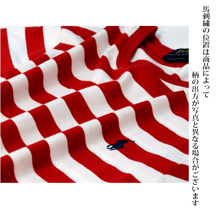 Polo by Ralph Laurenラルフローレン Men's マルチボーダー半袖Tシャツ