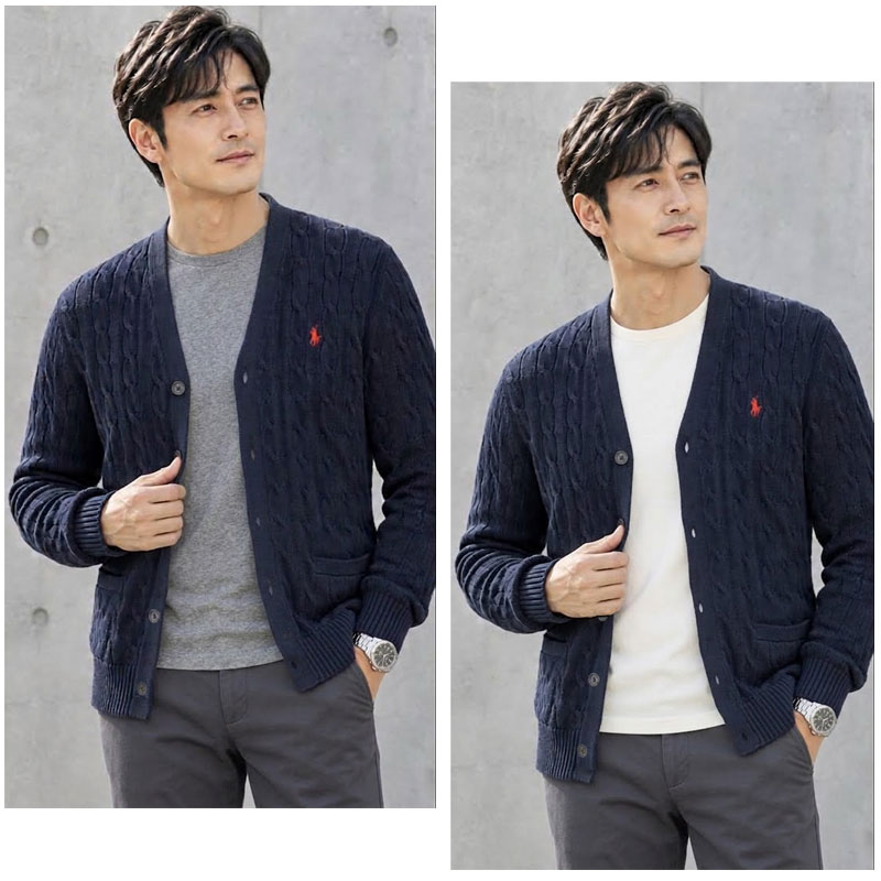 POLO Ralph Lauren �P�[�u���҂݃J�[�f�B�K�� �ڍ�1