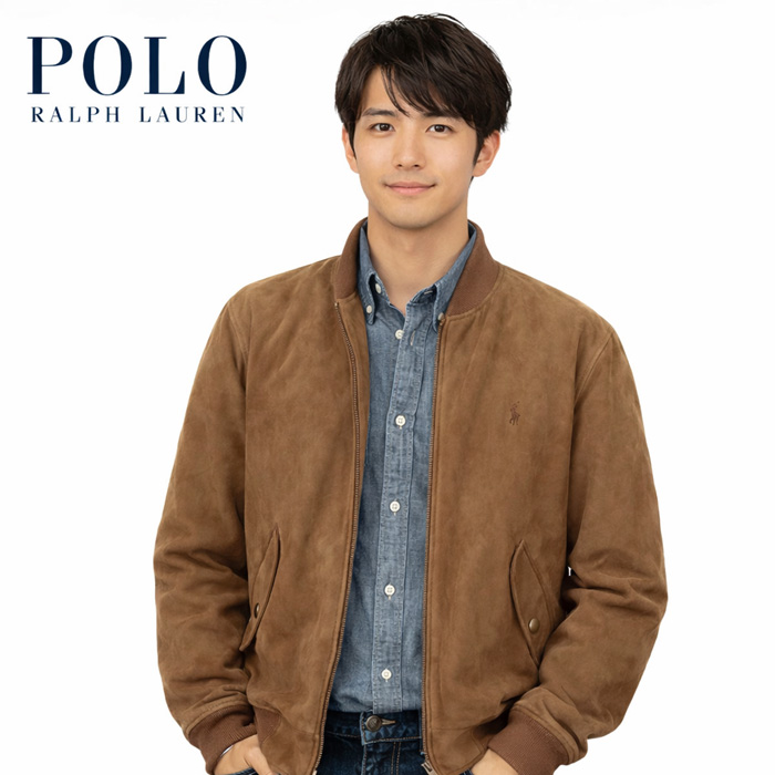 POLO Ralph Lauren スウエード ボマージャケット