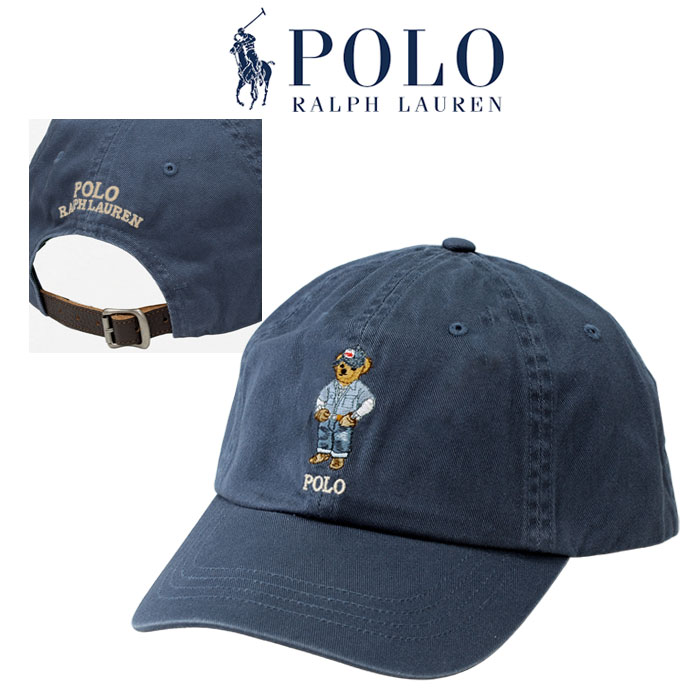 POLO Ralph Lauren Polo �x�A �c�C�� �{�[�� �L���b�v �u���b�N