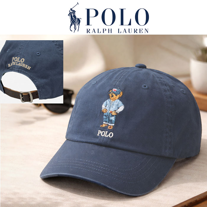 POLO Ralph Lauren Polo �x�A �c�C�� �{�[�� �L���b�v �u���b�N