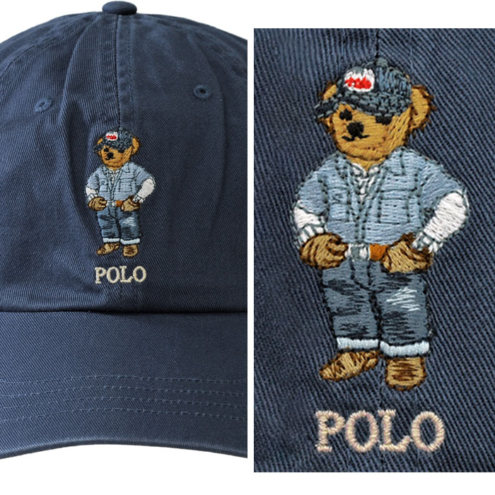 POLO Ralph Lauren Polo �x�A �`�m �{�[�� �L���b�v �u���b�N