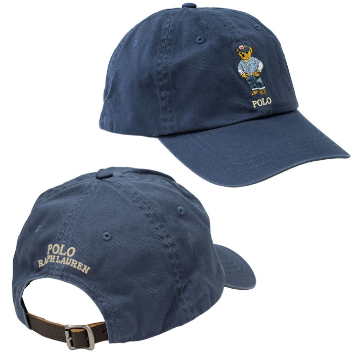POLO Ralph Lauren Polo �x�A �`�m �{�[�� �L���b�v �u���b�N