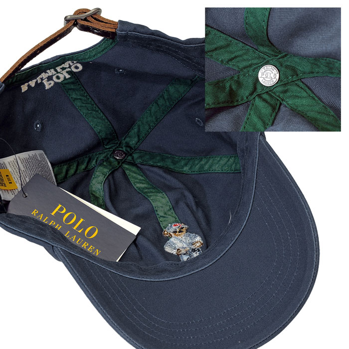 POLO Ralph Lauren Polo �x�A �`�m �{�[�� �L���b�v �u���b�N