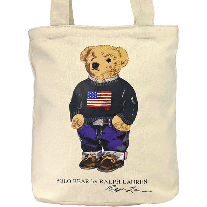 POLO bear ラルフロ-レン ポロベア トートバッグ メンズ・レディースともOK
