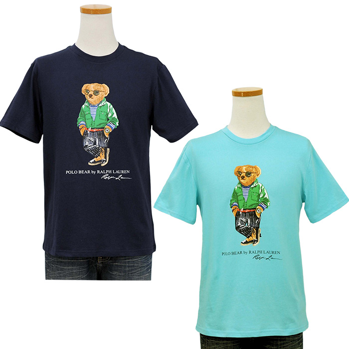 ラルフローレン　ポロベアープリント 半袖Tシャツ ポロ ポロベア サーフ プリント 半袖 Tシャツ｜ポロ ラルフ