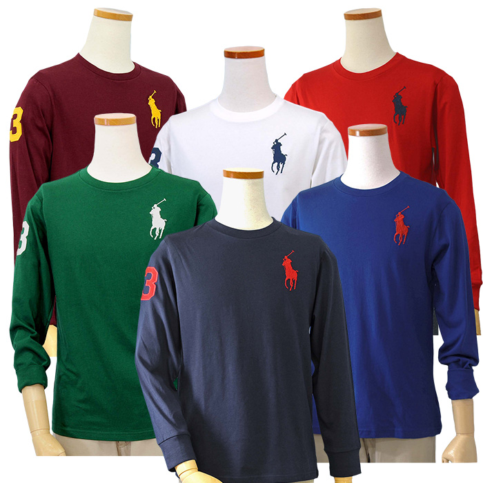 POLO ラルフローレンビッグポニー長袖T シャツ 長袖 Tシャツ