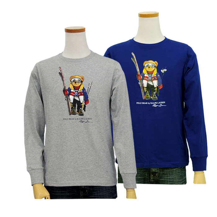 ラルフローレン♡ポロベア　長袖Tシャツ　カーキ ラルフローレン♡ポロベア 長袖Tシャツ カーキ - メルカリ