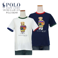 POLO by Ralph Lauren Boy's ポロベアー半袖リンガーTシャツ