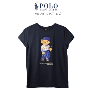 POLO by Ralph Lauren Girl's |xA[ LbvX[u TVc lCr[