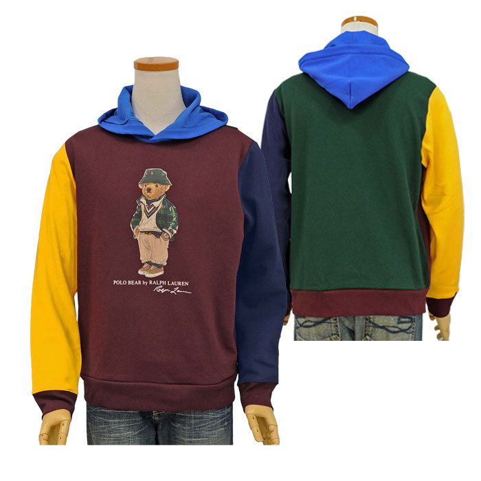 POLO ラルフローレンポロベア 切替パーカー送料無料 トレ-ナ-、パ-カ- ボーイズ ポロ、Ｔシャツの店チープトック