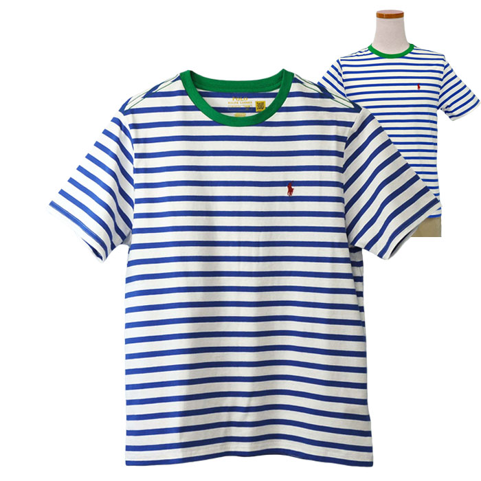 ポロ ラルフローレン ボーイズマリンボーダー 半袖Tシャツ 半袖 T