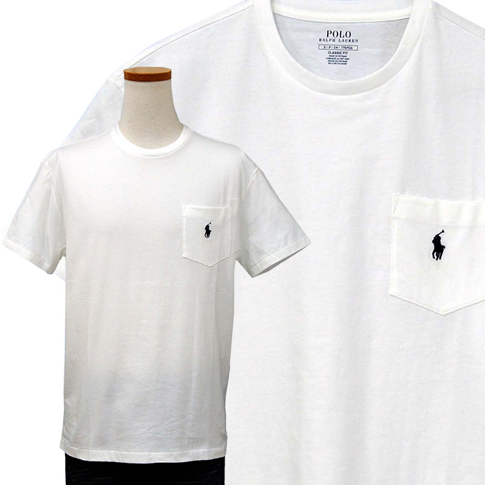 kng【ポロラルフローレン】メンズ ポケットデザイン半袖Tシャツ ポロ ラルフローレン メンズポケット付半袖Tシャツ送料無料 半袖
