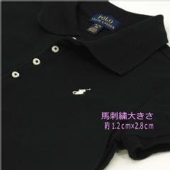 POLO by Ralph Lauren Girl's 半袖鹿の子ポロシャツ ピンク