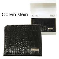 Calvin Kleinカルバンクライン クロコ型押し 財布
