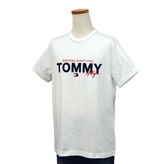 トミーヒルフィガー 半袖Tシャツ ホワイト